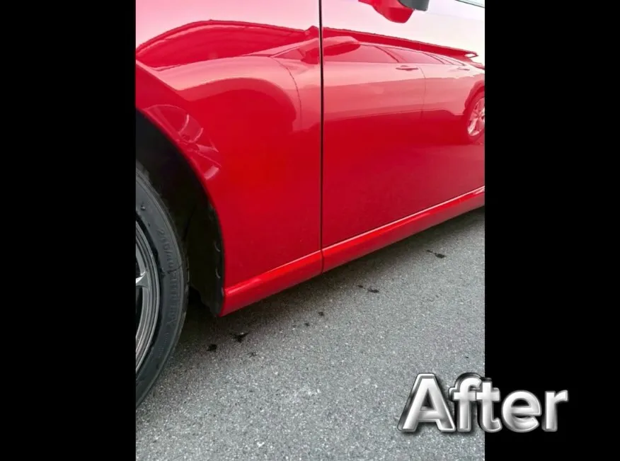 板金修理のビフォーアフター🛠️