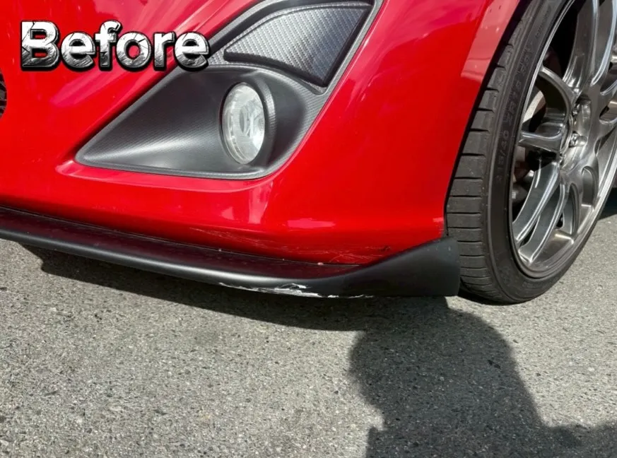 板金修理のビフォーアフター🛠️