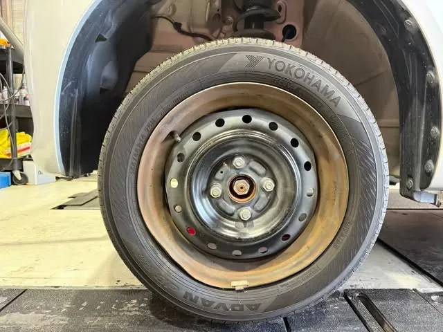代車のホイール交換🛞